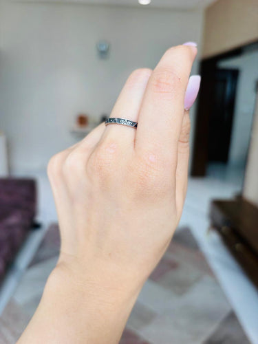 Kalahari Stack Silver Ring